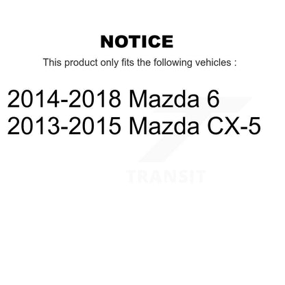 Rotor de frein à disque avant pour Mazda CX-5 6 DS1-981011