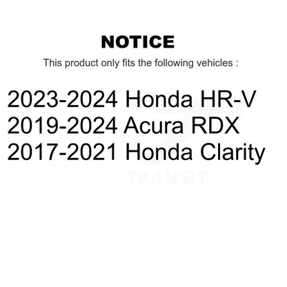 Rotor de frein à disque arrière pour Acura RDX Honda HR-V clarté DS1-982434