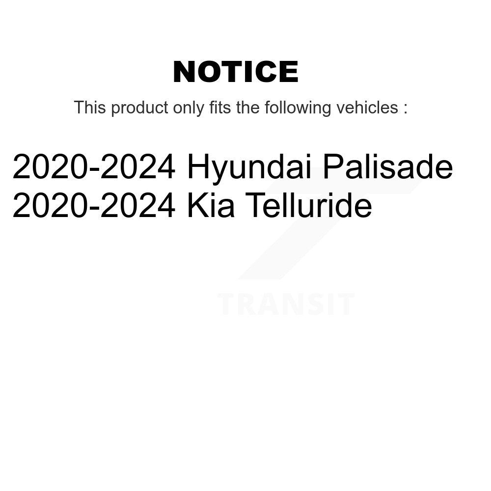 Rotor de frein à disque perforé perforé avant (1 pièce seulement) pour Hyundai Kia