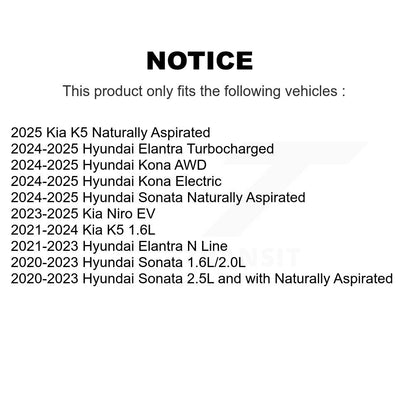 Rotor de frein à disque avant, pour Hyundai Elantra Sonata Kia K5 DS1-982703