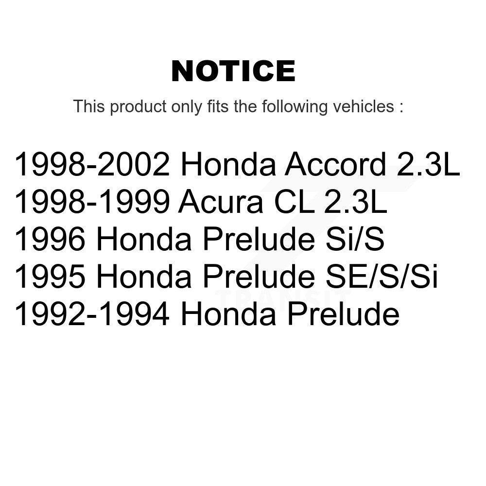 Rotor de frein à disque avant, pour Honda Accord Prelude Acura CL GCR-96709