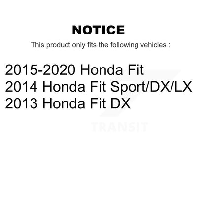 Tambour de frein à revêtement arrière pour Honda Fit GCR-97868