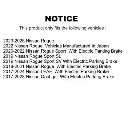 Rotor de frein à disque arrière pour Nissan Rogue Qashqai Sport LEAF GCR-981814