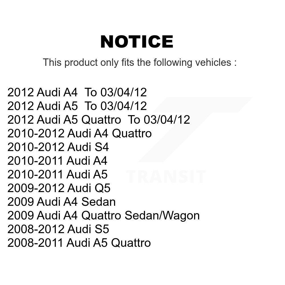 Climatiseur Condenseur AC pour Audi Q5 A4 Quattro A5 S4 S5 GLB-AD3868