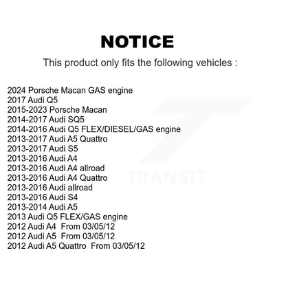 Condenseur AC pour Audi Porsche Macan Q5 A4 Quattro A5 S4 S5 SQ5 allroad