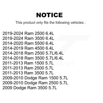 Climatiseur Compresseur AC avec embrayage pour Ram 2500 1500 3500 Dodge 5500 4500