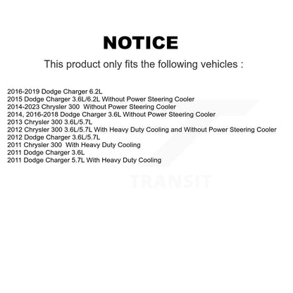 Climatiseur Condenseur AC pour chargeur Chrysler 300 Dodge GLB-CH3948