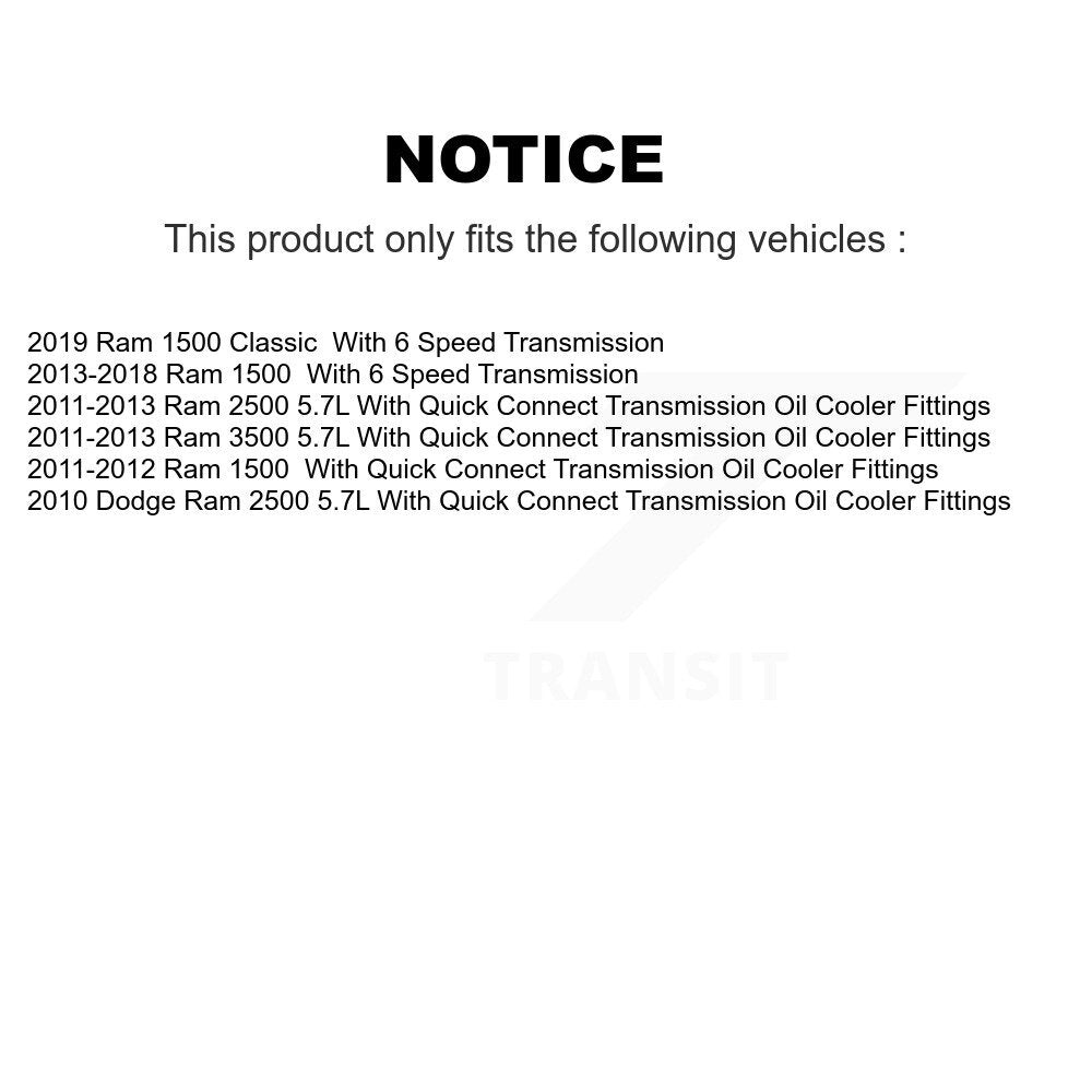 Climatiseur Condenseur AC pour Ram 1500 Classic 3500 2500 Dodge GLB-CH4436