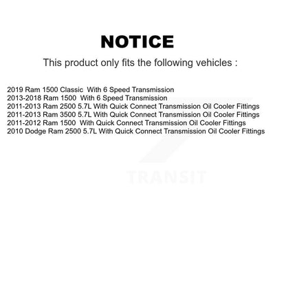 Climatiseur Condenseur AC pour Ram 1500 Classic 3500 2500 Dodge GLB-CH4436