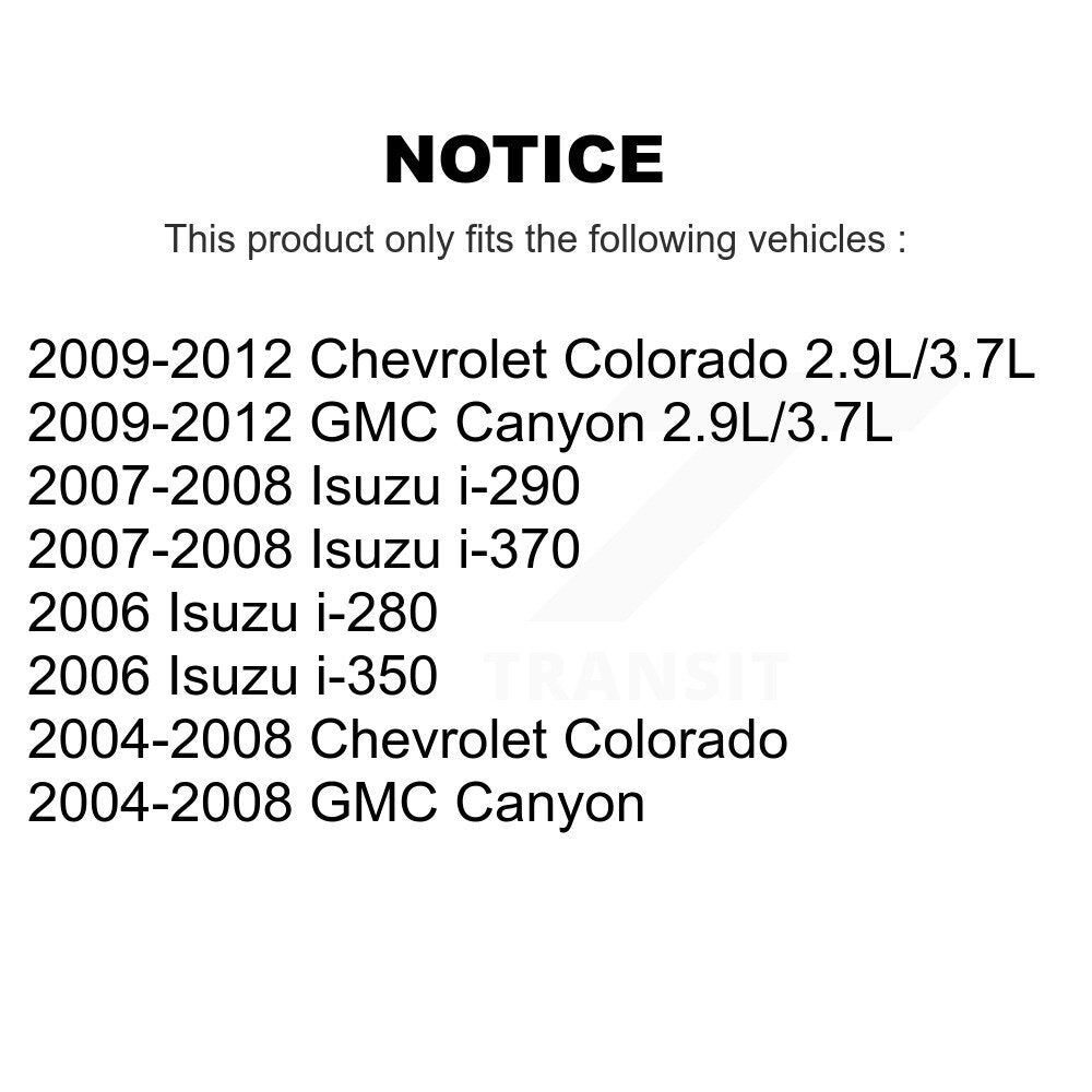 Condenseur AC pour Chevrolet Colorado GMC Canyon Isuzu i-280 i-350 i-290 i-370