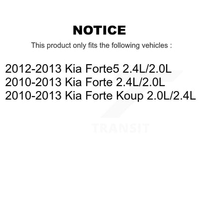Compresseur AC avec embrayage pour Kia Forte Koup Forte5 GLB-KA12708
