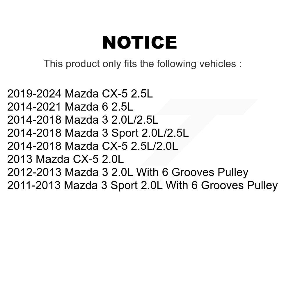 Climatiseur Compresseur AC avec embrayage pour Mazda CX-5 3 Sport 6 GLB-MZ13055