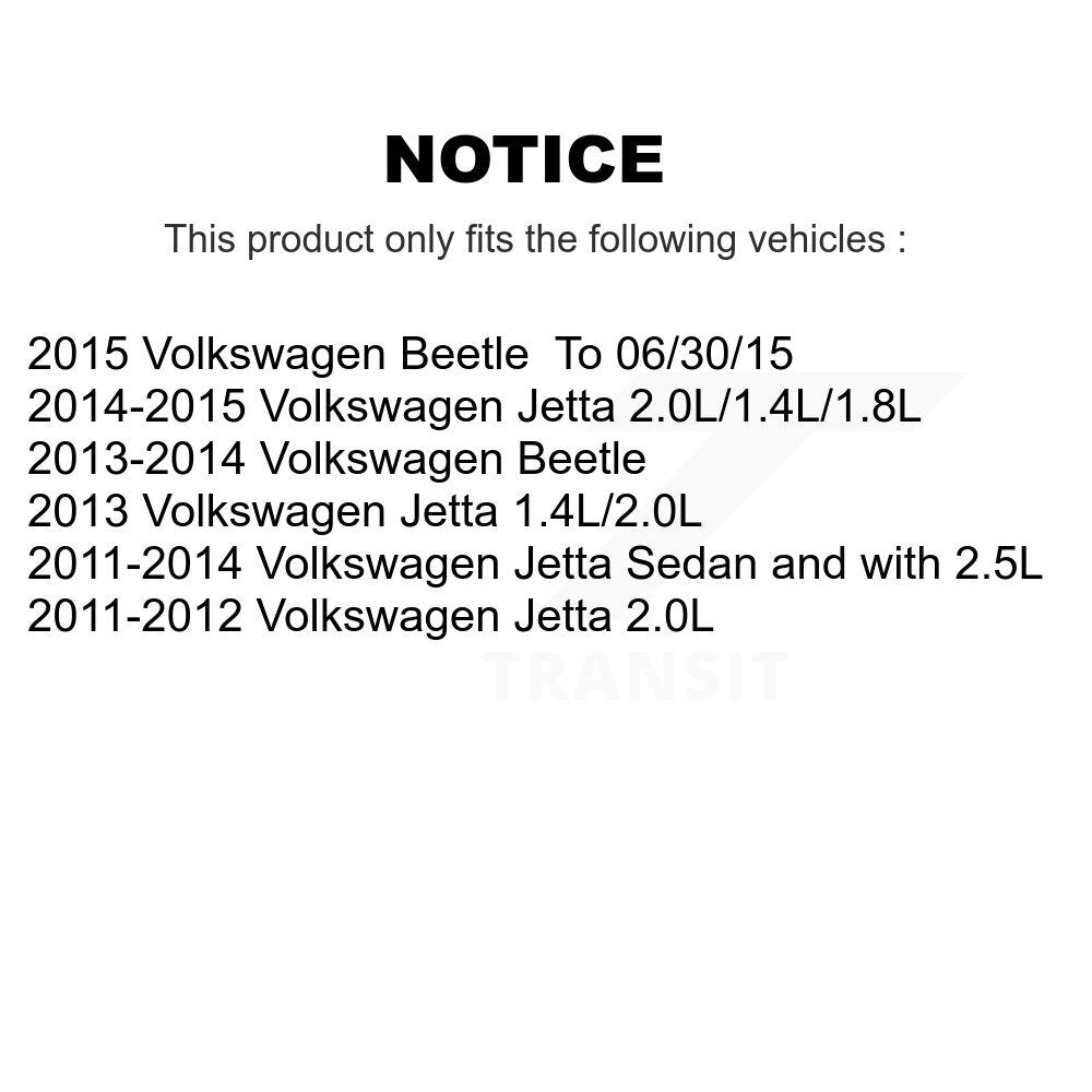 Climatiseur Condenseur AC pour Volkswagen Jetta Beetle GLB-VW3889