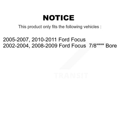 Paire de cylindres de roue de frein à tambour arrière pour Ford Focus K14-100018