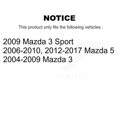 Filtre à air d'habitacle (paquet de 5) pour Mazda 3 5 Sport K54-100486