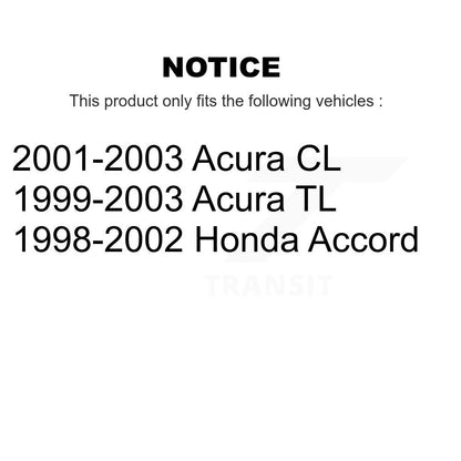 Filtre à air d'habitacle (paquet de 5) pour Honda Accord Acura TL CL K54-100514