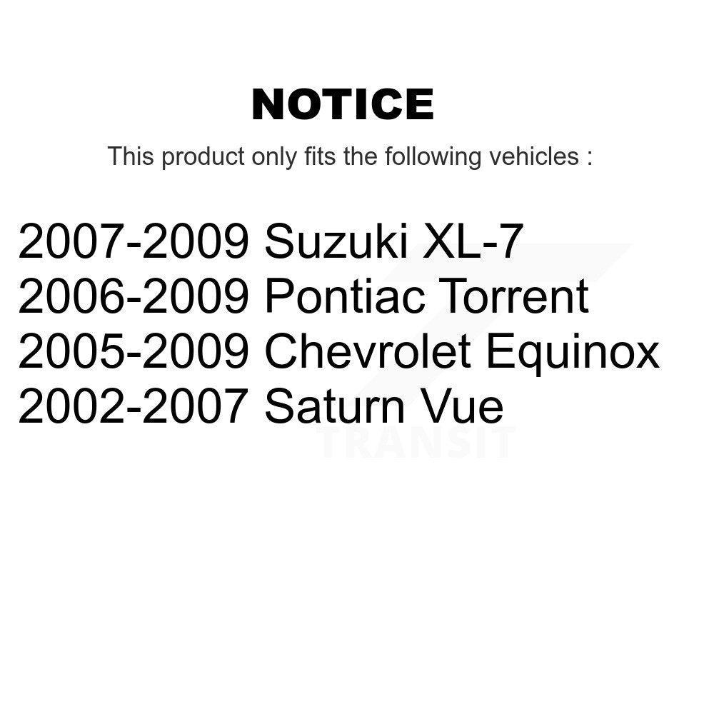 Filtre à air d'habitacle (paquet de 6) pour Chevrolet Equinox Pontiac Torrent Saturn Vue XL-7