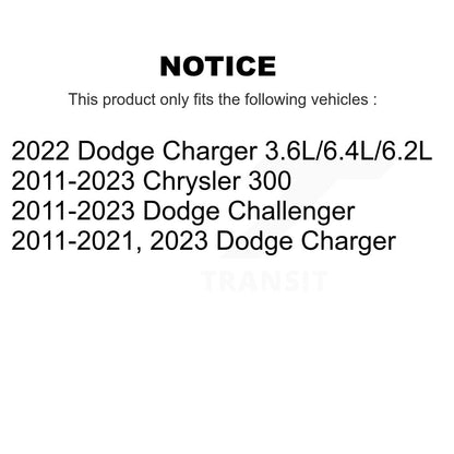 Filtre à air d'habitacle (paquet de 11) pour Dodge Charger Chrysler 300 Challenger K54-100981