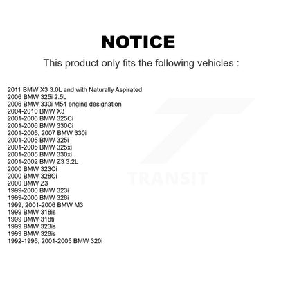 Filtre à air d'habitacle (paquet de 12) pour BMW X3 325i 330Ci 325Ci M3 Z3 330i 320i 325xi