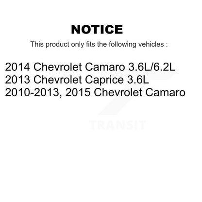 Filtre à air d'habitacle (paquet de 7) pour Chevrolet Camaro Caprice K54-101249