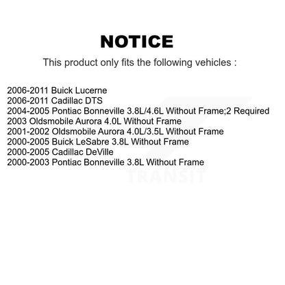 Filtre à Air d'habitacle (paquet de 7) pour Buick Lucerne Cadillac LeSabre DTS DeVille Pontia