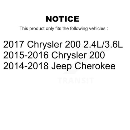 Filtre à air d'habitacle (paquet de 7) pour Jeep Cherokee Chrysler 200 K54-101286