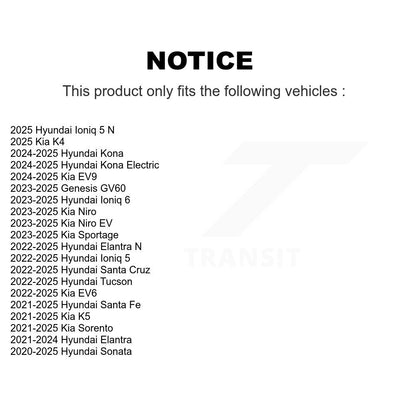 Filtre à air d'habitacle (paquet de 8) pour Hyundai Kia Tucson Elantra Santa Fe Sportage Kona