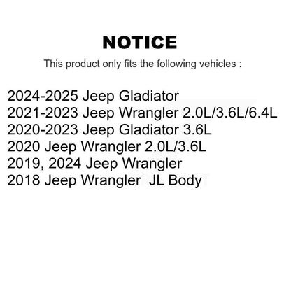 Filtre à air d'habitacle (paquet de 5) pour Jeep Wrangler Gladiator K54-101719