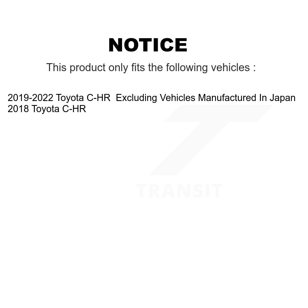 Filtre à air d'habitacle (paquet de 5) pour Toyota C-HR K54-101730