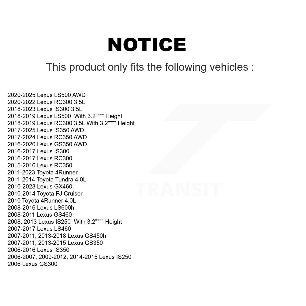 Filtre à huile à cartouche moteur (paquet de 2) pour Toyota 4Runner Lexus Tundra IS250 IS30