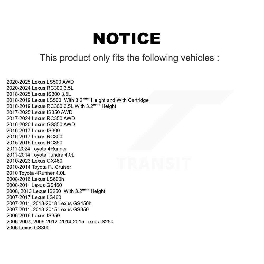 Filtre à huile à cartouche moteur (paquet de 12) pour Toyota 4Runner Lexus Tundra IS250 FJ