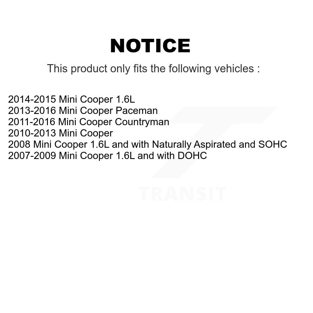 Filtre à huile à cartouche moteur (paquet de 12) pour Mini Cooper Countryman Paceman