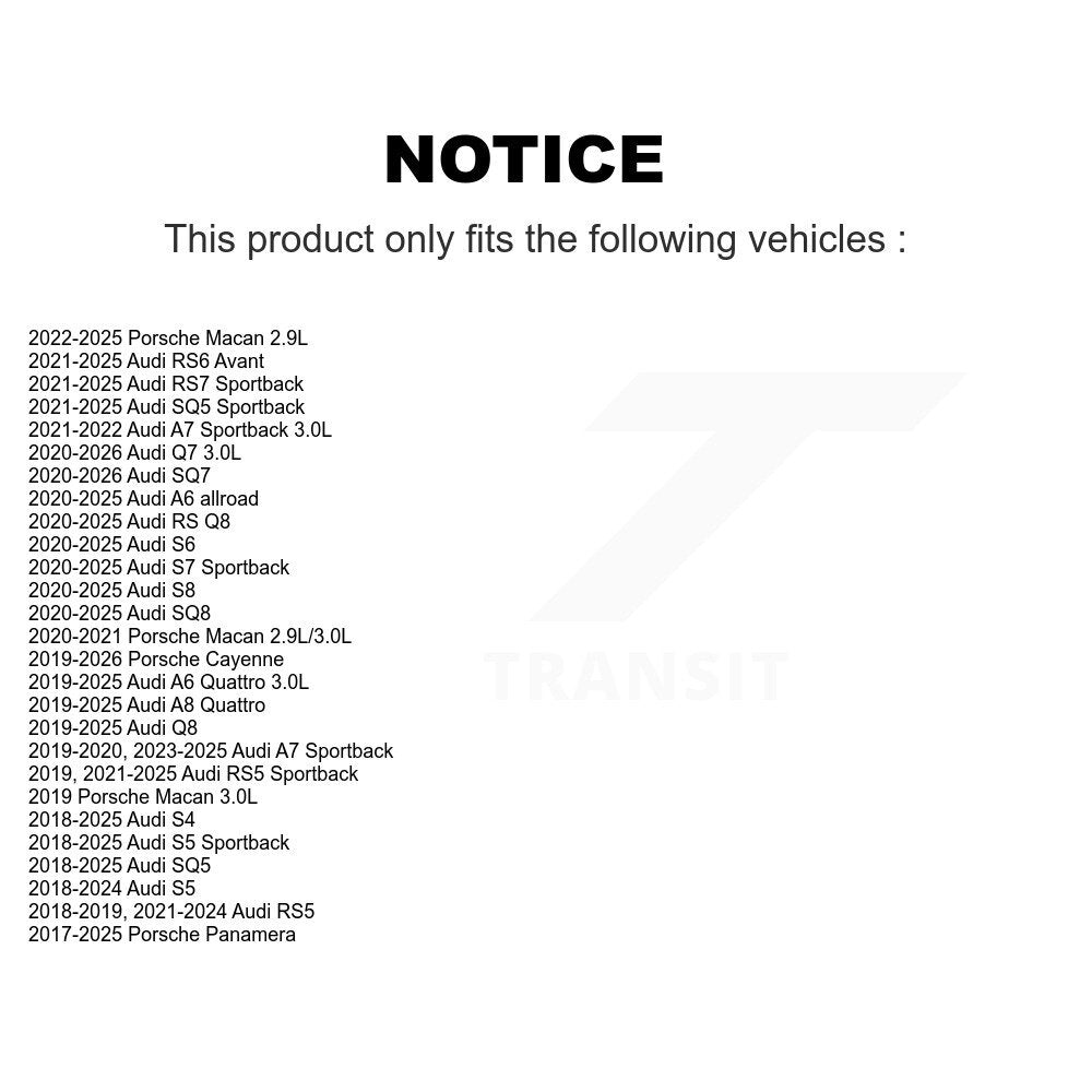 Filtre à huile à cartouche moteur (paquet de 12) pour Audi Porsche Macan Cayenne Q7 SQ5 S5