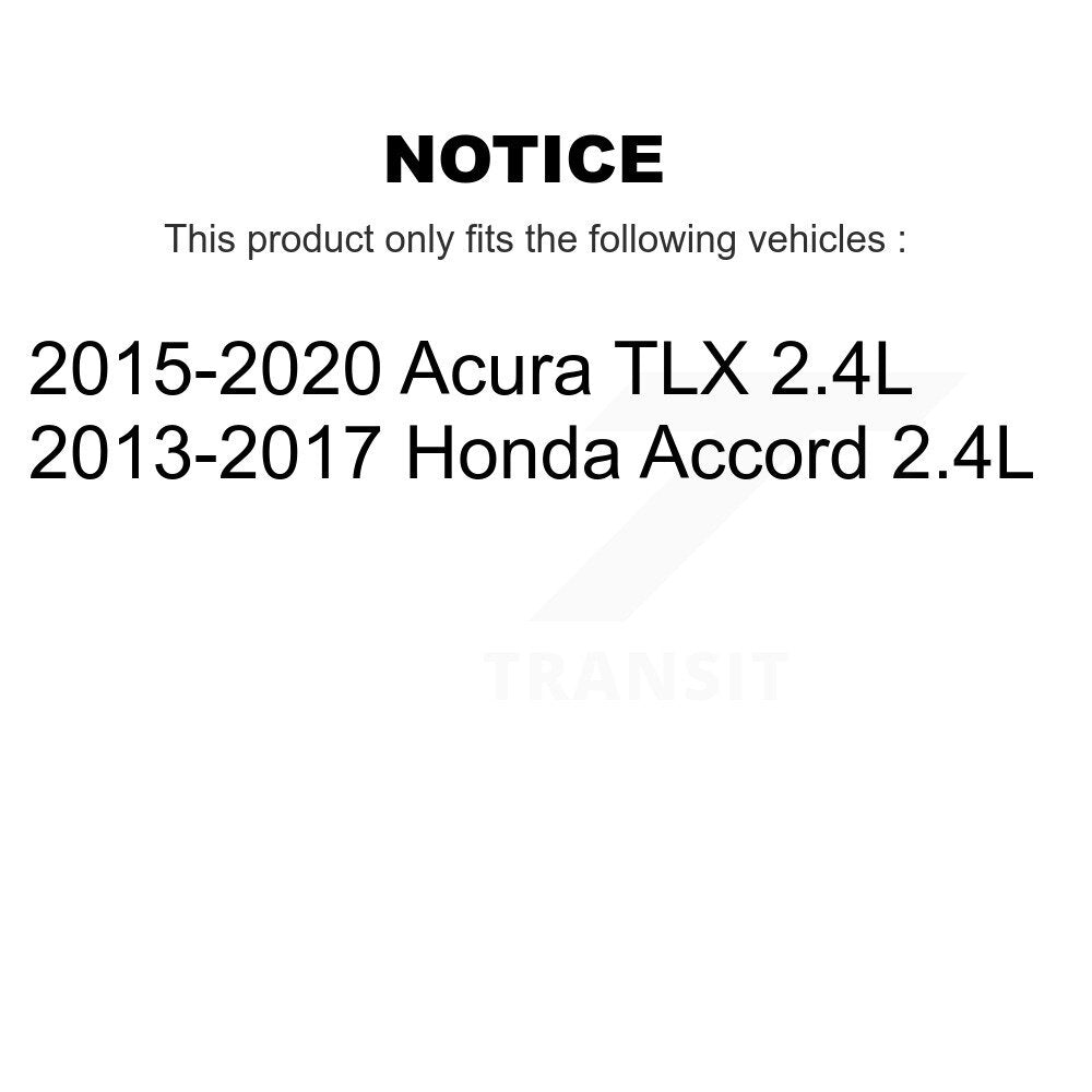 Filtre à air moteur (paquet de 2) pour Honda Accord Acura TLX 2,4 L K57-100015