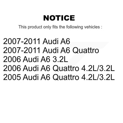 Filtre à air moteur (paquet de 2) pour Audi A6 Quattro K57-100058