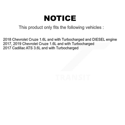 Filtre à air moteur (paquet de 2) pour Chevrolet Cruze Cadillac ATS K57-100127