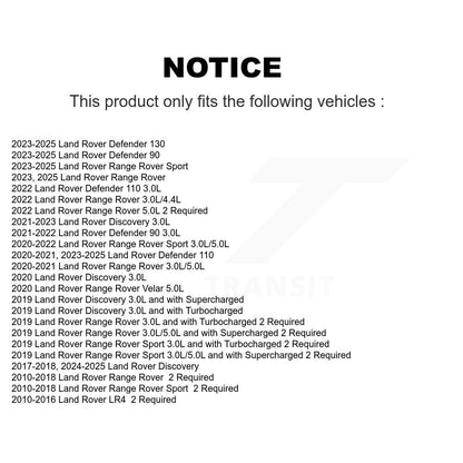 Filtre à air moteur (paquet de 2) pour Land Rover Range Sport Defender 110 LR4 Discover