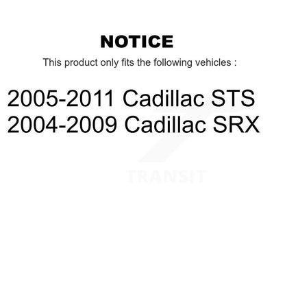 Filtre à air moteur (paquet de 2) pour Cadillac SRX STS K57-100318
