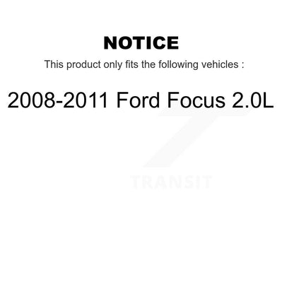 Filtre à air moteur (paquet de 3) pour Ford Focus 2.0L 2008-2011 K57-100554