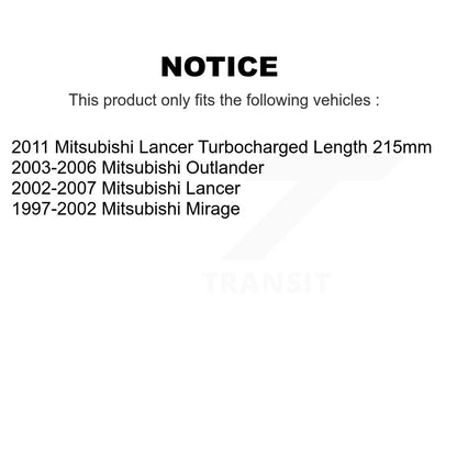 Filtre à air moteur (paquet de 3) pour Mitsubishi Lancer Outlander Mirage K57-100590
