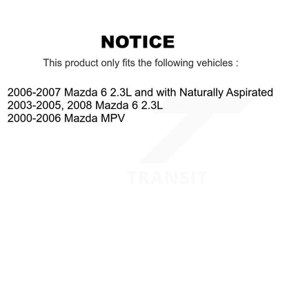 Filtre à air moteur (paquet de 3) pour Mazda 6 MPV K57-100600