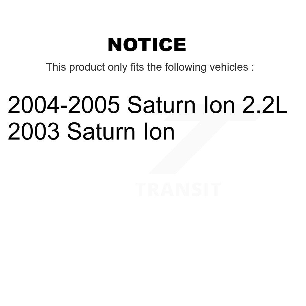Filtre à air moteur (paquet de 5) pour Saturn Ion K57-100995