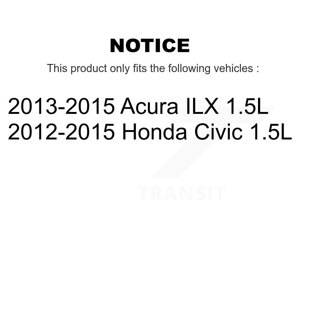 Filtre à air moteur (paquet de 5) pour Honda Civic Acura ILX 1,5 L K57-101018