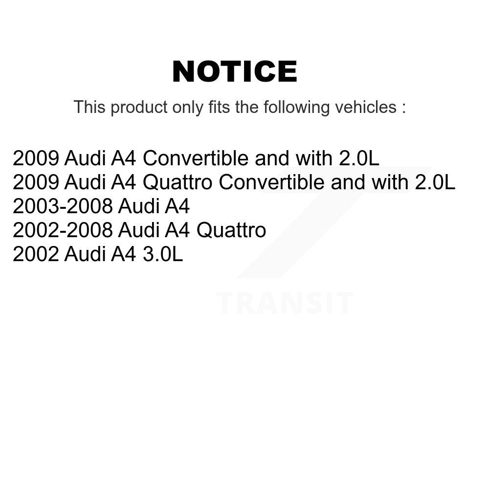 Filtre à air moteur (paquet de 5) pour Audi A4 Quattro K57-101147