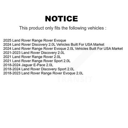 Filtre à air moteur (paquet de 10) pour Land Rover Range Evoque Discovery Sport Jaguar