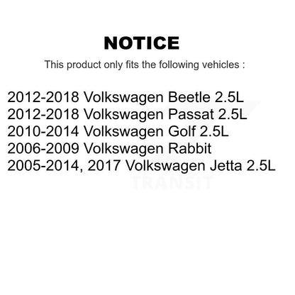 Filtre à air moteur (paquet de 10) pour Volkswagen Jetta Passat Golf Beetle Rabbit