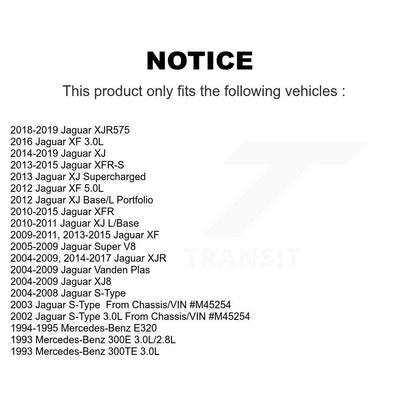 Filtre à air moteur (paquet de 10) pour Jaguar XF XJ S-Type Vanden Plas Mercedes-Benz V