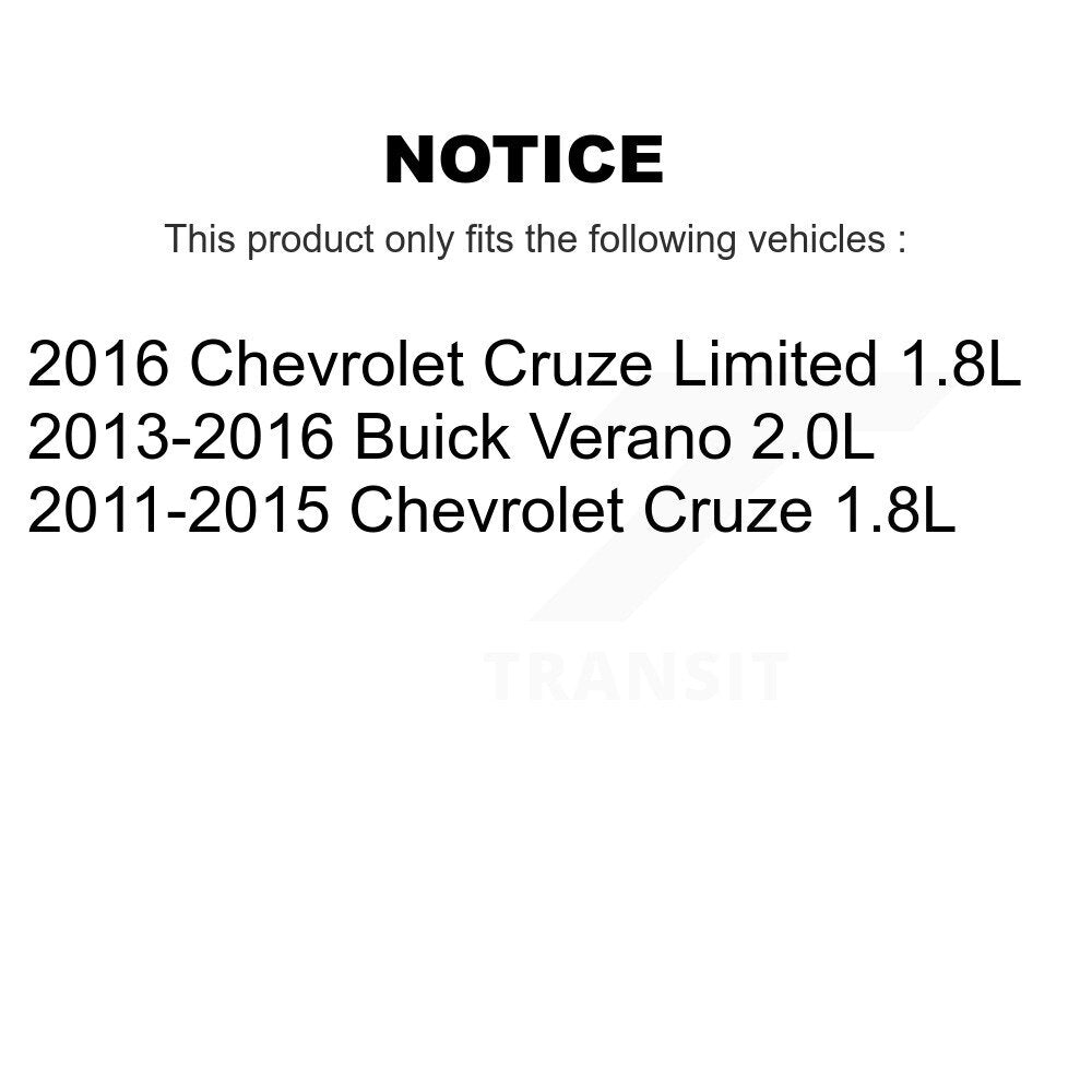 Filtre à air moteur (paquet de 10) pour Chevrolet Cruze Buick Verano Limited K57-101376