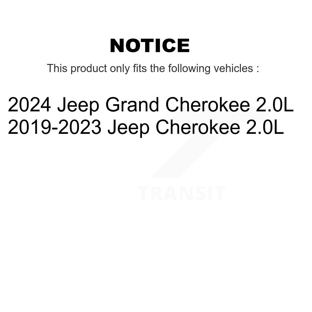Filtre à air moteur (paquet de 10) pour Jeep Cherokee Grand 2.0L K57-101387