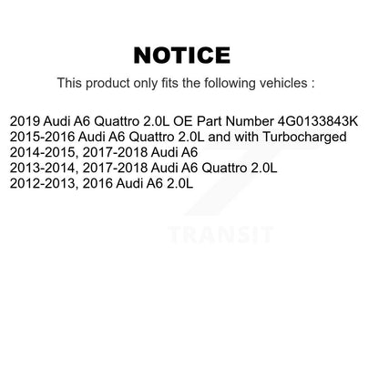 Filtre à air moteur (paquet de 10) pour Audi A6 Quattro K57-101397
